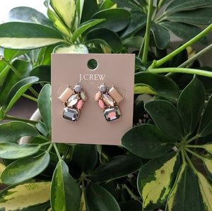 JCrew costume gemstone earrings
